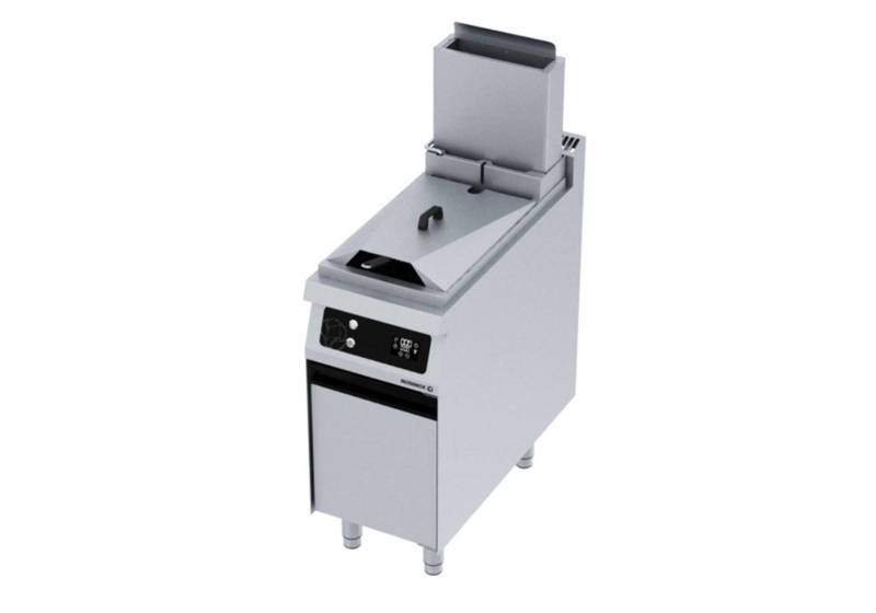 Friteuses gaz : Friteuse gaz %22Haute performance%22   18 litres   17,5 kW   1 panier capacité 1,5 kg de frites