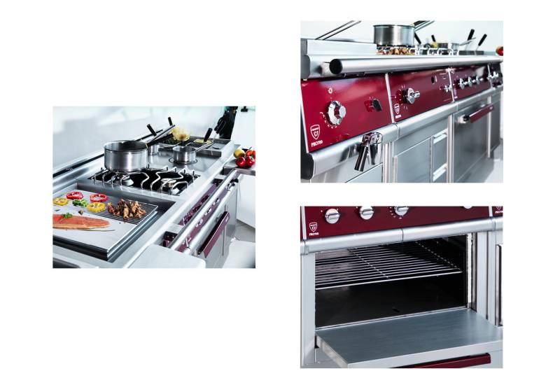 GAMME MODULAIRE : Idéale en restauration commerciale et dédiée aux cuisines exiguës