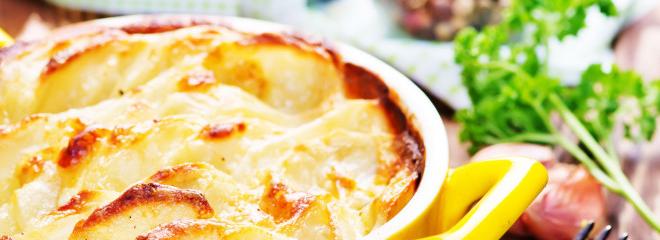 recette gratin christophine aux crabes