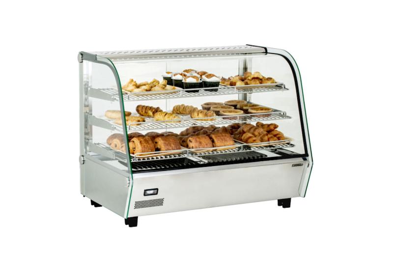 Vitrine chauffante 160L