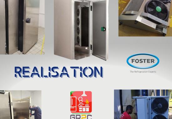Installation cellule de refroidissement
